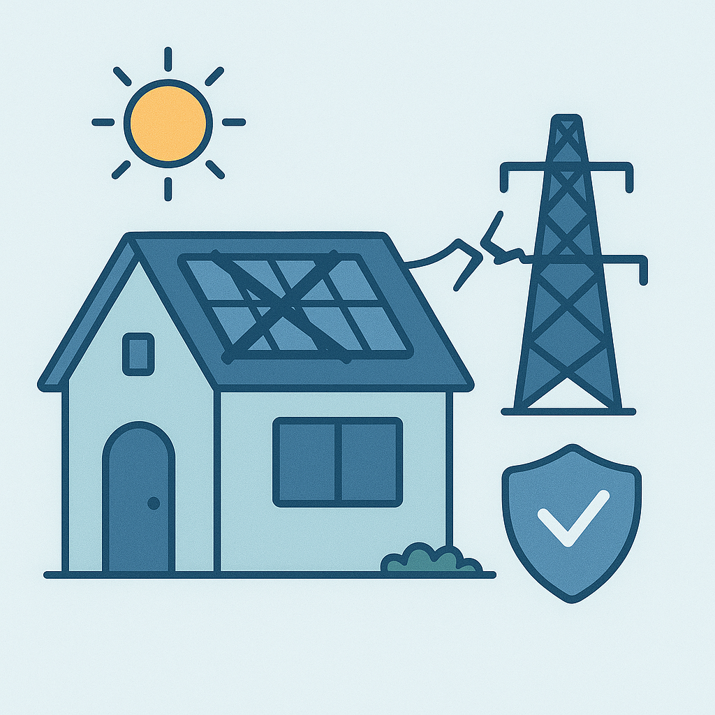 2.¿Por qué los paneles solares se apagan durante un apagón energético?